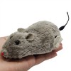 Plush roll mouse shaped toy, realistic and interesting clock cartoon animal auxiliary teaching tool, children's toy decoration gift - 3 of 4