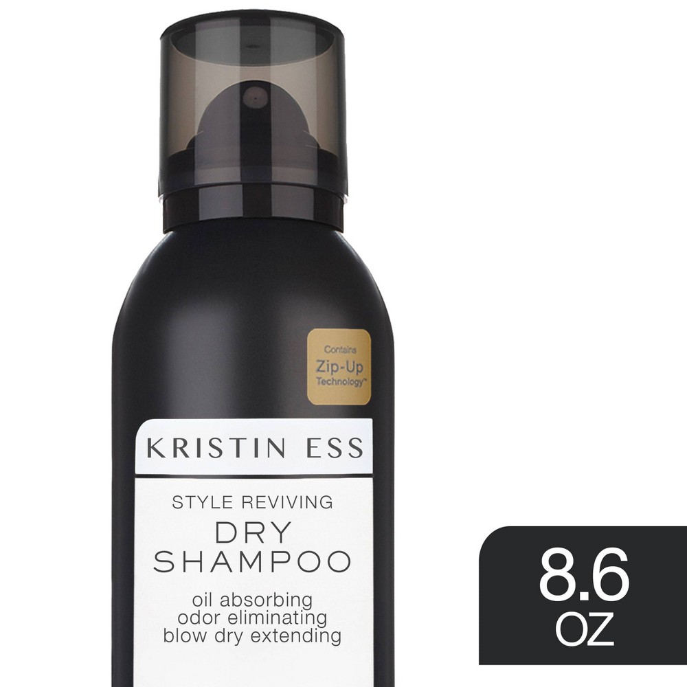 Kristin Ess Style Reviving Dry Shampoo Spray for Oily Hair with Vitamin C - 8.6 fl oz: Oil Control, All Hair Types