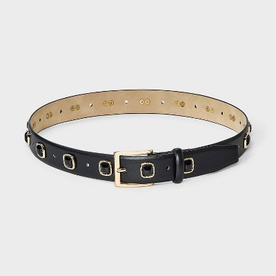 Hammer Square Stud Belt - A New Day' Black - image 2