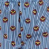 DC Comics Wonder Woman Pajama Shorts Women's Logo All Over Print PJ Bottoms Blue - 3 of 4