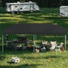 Jojoka 10x10 Pop Up Canopy Tent,Patio Canopy Tent with One Button Push Setup,4 Weight Bags,3 Adjustable Height - 2 of 4