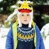 Baby Shark Boy’s Winter Beanie Hat and Mittens Set, Toddlers Ages 2-4 - Yellow/White - 2 of 2