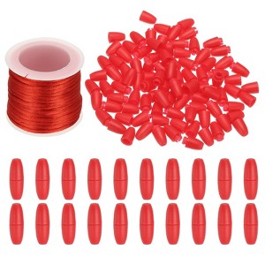 Unique Bargains Jewelry DIY Craft Activity Kits Breakaway Clasps with 20m Lanyard String Cord - 1 of 4