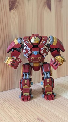  LEGO Marvel The Hulkbuster: The Battle of Wakanda 76247, figura  de acción, juguete para construir con minifigura de bandera de Hulk Bruce,  Avengers: Infinity War para niños : Juguetes y Juegos