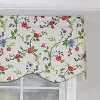 RLF Home English Ivy Provance 100% Cotton with Fully Lined 3" Rod Pocket Valnance for Windows 50" x 15" Spring - 3 of 4