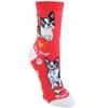 CTM Women's My Pup Crew Novelty Socks - 2 of 4