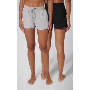 Yogalicious Womens Jersey Off Duty 3.5" Short - 1 of 4
