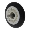ERP® Replacement Dryer Drum Roller with Nut and Washer for LG® Part Number 4581EL2002A in Black - 2 of 4