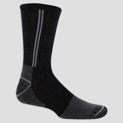 Fruit Of The Loom Men's 5pk Work Gear Steel Toe Crew Socks - 6-12 : Target