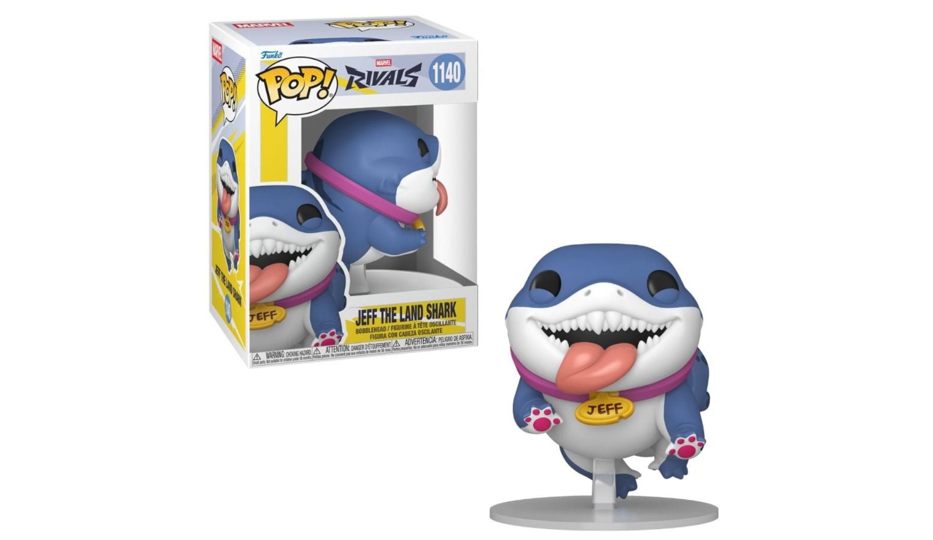 Funko Pop! Marvel Rivals: Jeff the Land Shark #1140