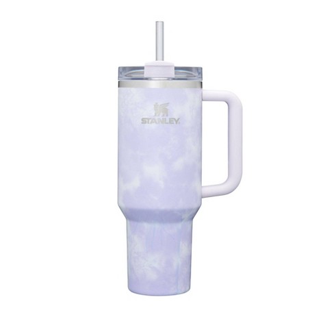 Stanley 40 oz Stainless Steel H2.0 FlowState Quencher Tumbler Wisteria Tie  Dye