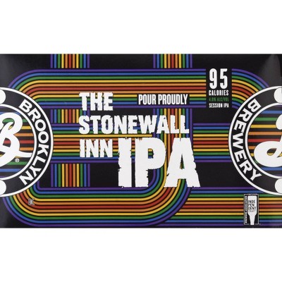 Brooklyn Stonewall Inn Session IPA Beer - 6pk/12 fl oz Cans