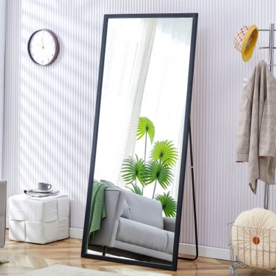 Stylish Wood Mirror: Dressing, Bed, Decor, Retail, Mountable