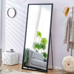 Stylish Wood Mirror: Dressing, Bed, Decor, Retail, Mountable - 1 of 4