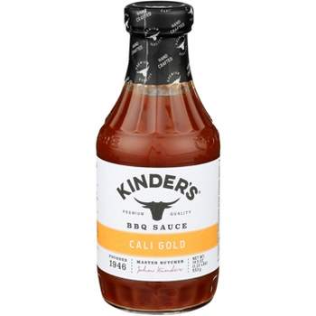 Kinder's Cali Gold BBQ Sauce - Case of 6 - 19.5 oz