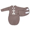 embe 0-3mo Long Sleeve Swaddle Sack, Arms-In/Arms-Out, Legs-In/Legs-Out - 3 of 4