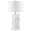 Olympia Marble Table Lamp (Set of 2) - Black/White Marble - Safavieh - image 2 of 4