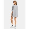 EXLURA Womens Summer Oversized T Shirts Casual Short Sleeve Loose Crewneck Tunic Plus Gym Workout Top - 4 of 4