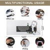 Wikineon Gaming Mouse Pad, Large Mouse Pad, Non-Slip 4mm Laptop Gaming Desk Pad, Waterproof Desk Pad, Office and Home (35.4"x15.7") - 3 of 4