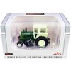 Oliver 1755 Tractor with Cab Dark Green with Light Green Top 1/64 Diecast Model by SpecCast - 3 of 3