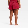 Women's Satin Pajama Shorts - Auden™ - 2 of 3