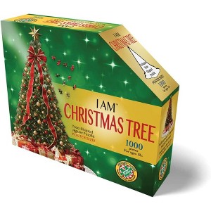Madd Capp: I Am Christmas Tree - 1000 Piece Puzzle - Holiday Tree-Shaped 32x38" - 1 of 4