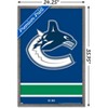Trends International NHL Vancouver Canucks - Logo 21 Framed Wall Poster Prints - 3 of 4