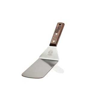 Petromax Flexible Stainless Steel Spatula,  Flex2 Model with Wood Handle for Kitchen or Camping, Tapered Blade and Wood Handle - 1 of 4