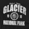 Men's Glacier National Park Established Date Crewneck Sweatshirt - 2 of 4