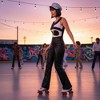 Smiffys Silver Disco Hat Costume Accessory - 4 of 4