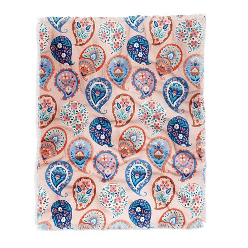 Paisley discount print blanket