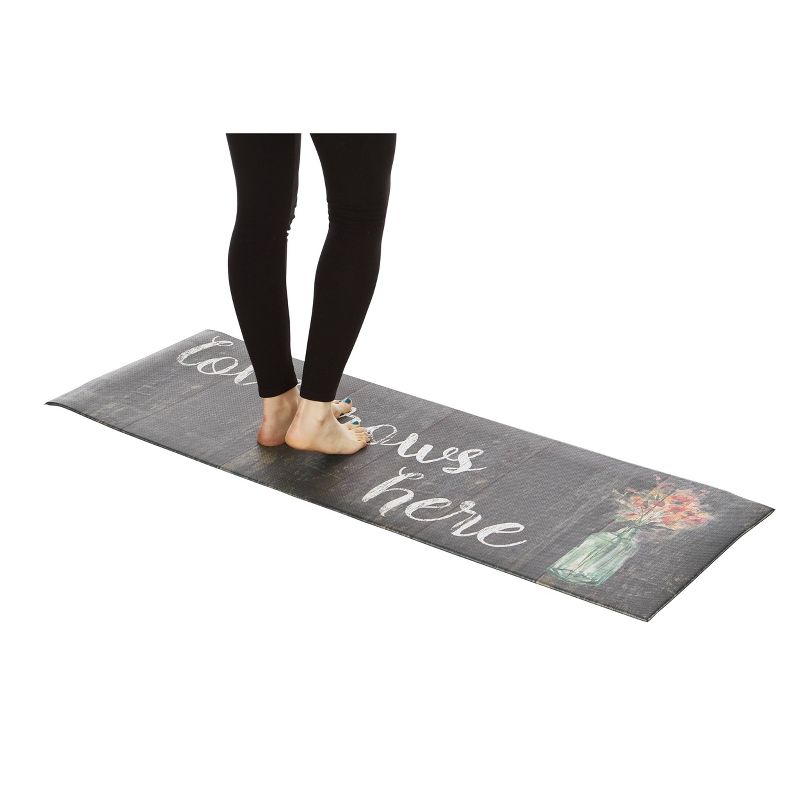 20&#34;x55&#34; Oversized Cushioned Anti-Fatigue Kitchen Runner Mat Love Grows Here - J&#38;V Textiles, 3 of 5