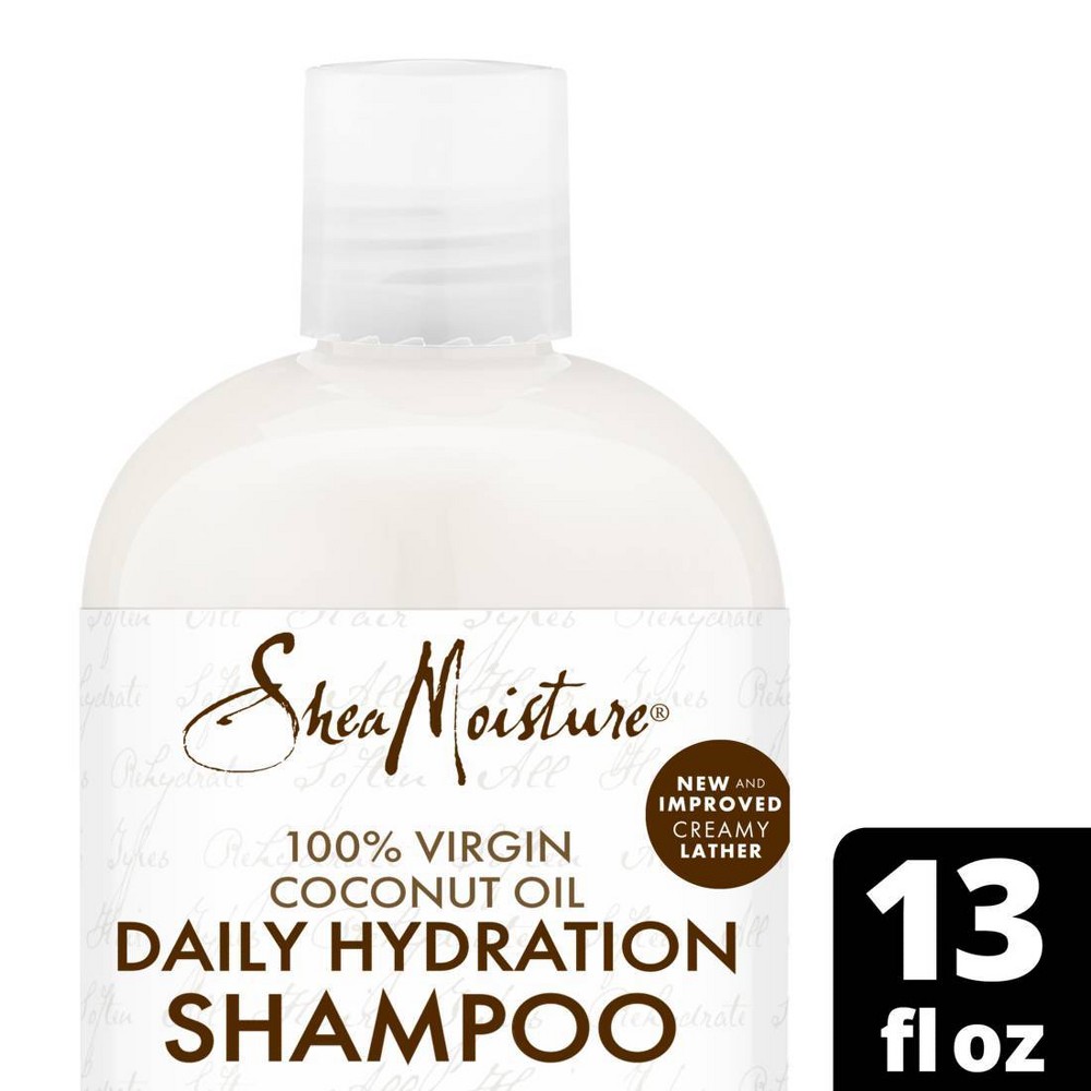 Photos - Hair Product Shea Moisture SheaMoisture Virgin Coconut Oil Shampoo Daily Hydration - 13 fl oz 