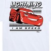 Boys' - Cars - Lightning McQueen I Am Speed Short Sleeve Graphic T-Shirt - 2 of 4