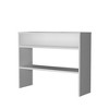ChicFurnit Console Tables Accent Table Side Table End Table Open Shelf Storage Design for Living Room, White, 39.3"*11.8"*31.5" - 4 of 4