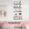 Bathroom Floating Shelves Over Toilet Paper Holder Farmhouse Wood Living Room Bedroom Kitchen Wall Decor 4 - 4 of 4