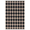 Lahome Diamond Grid Faux Jute Rectangular Indoor Area Rug - 3 of 4