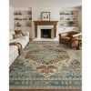 Abynow Medallion Distressed Persian Indoor Area Rug - 2 of 4