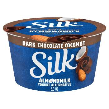 Silk Dark Chocolate Coconut Almond Milk Yogurt Alternative - 5.3oz Cup