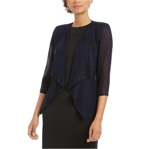 Calvin Klein Womens Embellished Cardigan Sweater - 1 of 1