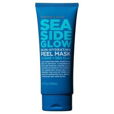 Formula 10.0.6 Sea Side Glow Skin Hydrating Peel Mask - Algae + Sea Clay - 3.4 fl oz