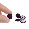 Unique Bargains Blouses Sweater Round Aluminum Cotton Fabric Cloth Covered Buttons 10 Pcs - 4 of 4