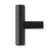 Cauldham Solid Stainless Steel Euro Cabinet Pull T Handle Matte Black 2" - 10 Pack - 4 of 4