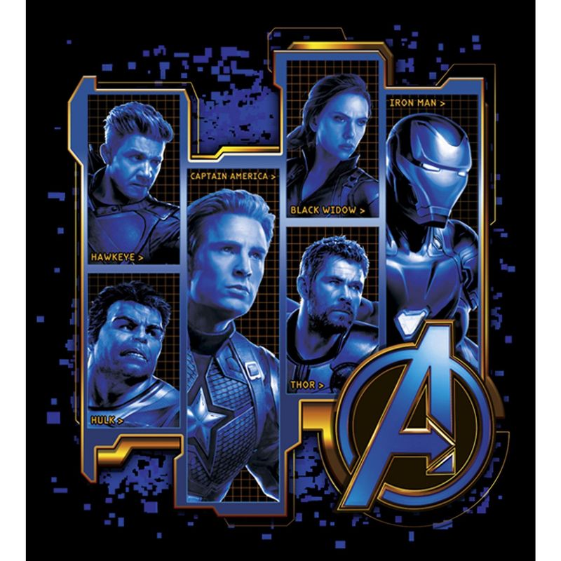Boy's Marvel Avengers: Endgame Hero Tech Frames T-Shirt, 2 of 6