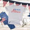 The Juniper Shop God Bless America Stars And Stripes Youth Short Sleeve Tee - 2 of 2