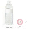 Big Dot of Happiness Chic 18th Birthday - Pink and Gold - Birthday Party Circle Sticker Labels - 24 Count - 3 of 4
