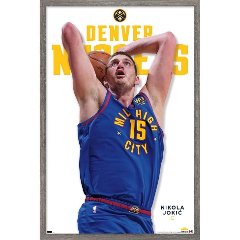 Trends International NBA Denver Nuggets - Nikola Jokic Feature Series 23 Framed Wall Poster Prints - image 1 of 4