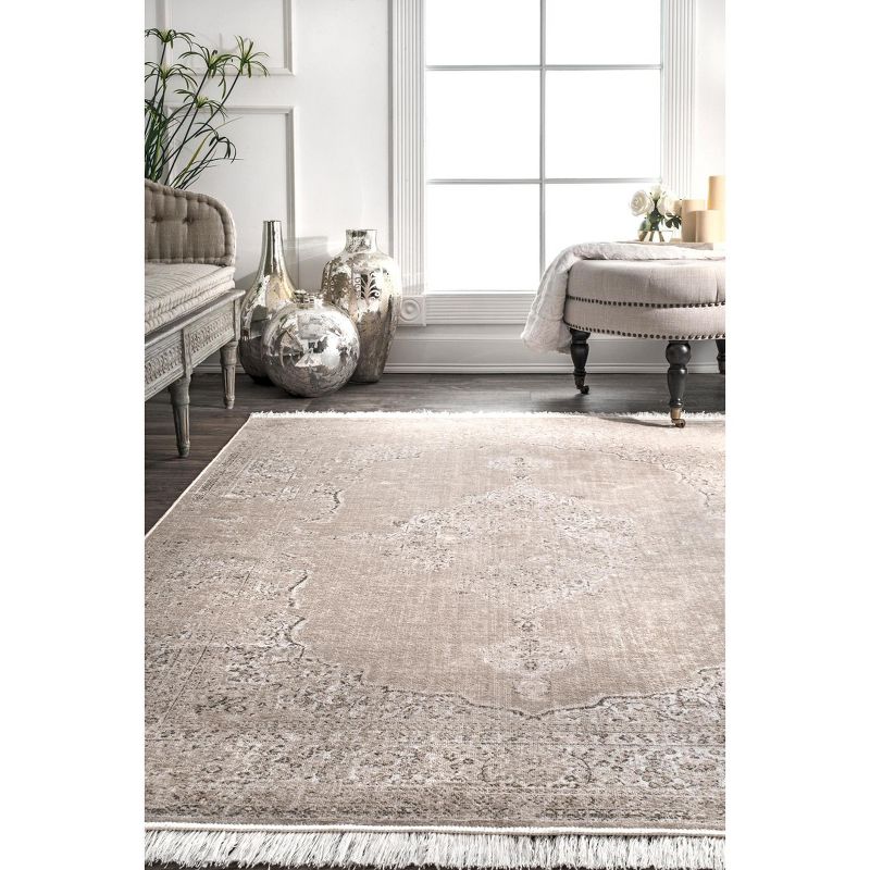 nuLOOM Cantrell Faded Transitional Fringe Area Rug, 5 of 7