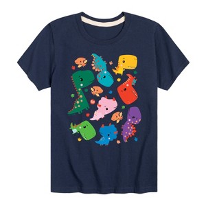Boys' - Fisher-Price - Dinosaur Pattern Short Sleeve Graphic T-Shirt - 1 of 4