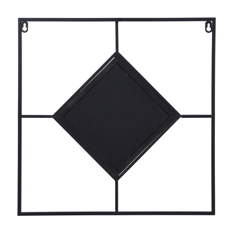 Jasper Diamond Tile Wall Mirror Black/White - StyleCraft, 6 of 8